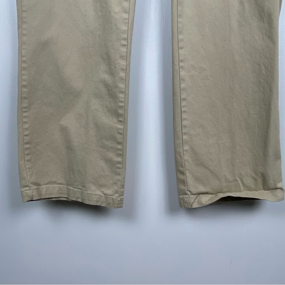 Old Navy Pants Mens 34x32 (34X31) Tan Khaki Ultimate Straight Chino Stretch - Picture 3 of 14